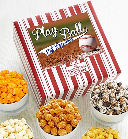 Packed With Pop®  Play Ball Eat Popcorn